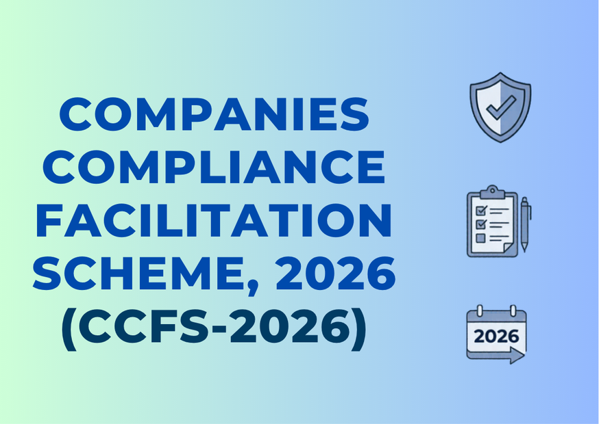 Companies Compliance Facilitation Scheme, 2026 (CCFS-2026)